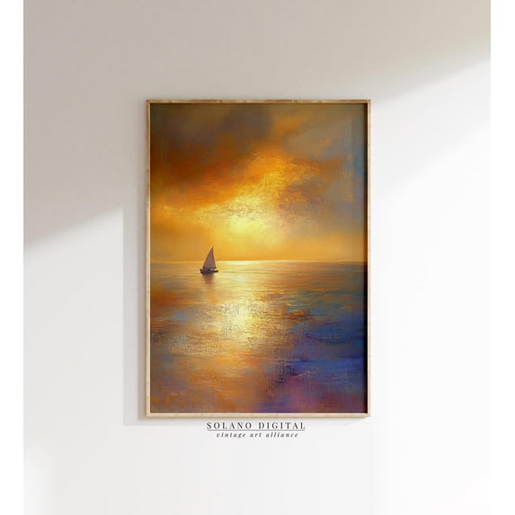 Coastal Decor Beach House Wall Art Summer Print Ocean Landscape Beach House Decor Nautical Prints Coastal Wall Decor Art Wall Art, Modern Wall Decor, 12x18 UNFRAMED