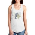 thumbnail image 1 of Coastal Ephemera Iv Racerback Tank Women -Victoria Barnes Designs, Female Large, 1 of 4