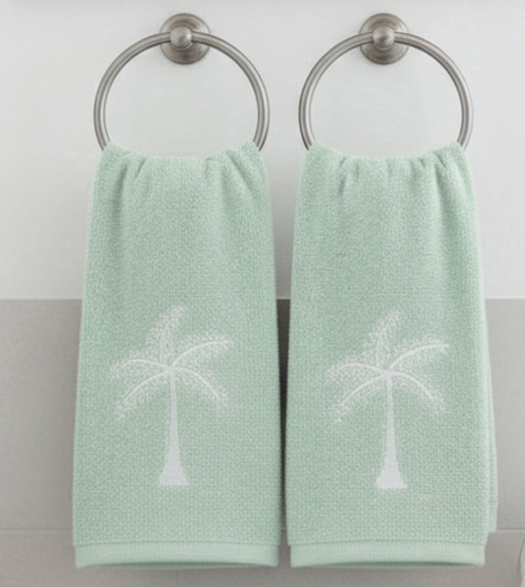 Serafina Home Coastal Fingertip Towels