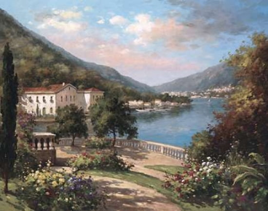 Coastal Gardens I Canvas Art - Hilger (22 x 28)