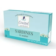 Coastal Gourmet Sardines In Water 4.375 Oz. (Pack Of 12)