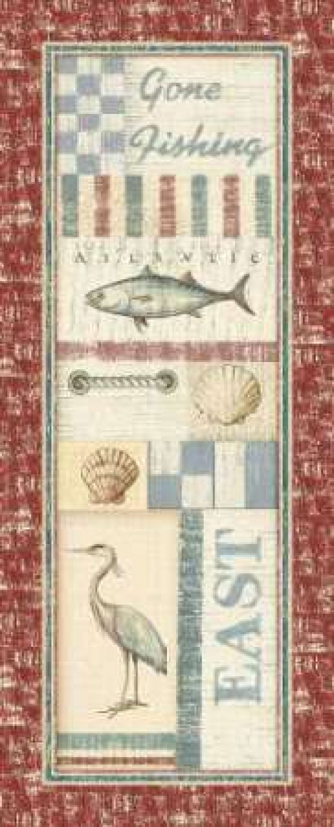Coastal IV Canvas Art - Charlene Audrey (24 x 48)