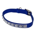 thumbnail image 1 of Coastal Jeweled Dog Collar, Blue, 2 Extra Small - 3/8" x 10", 1 of 3