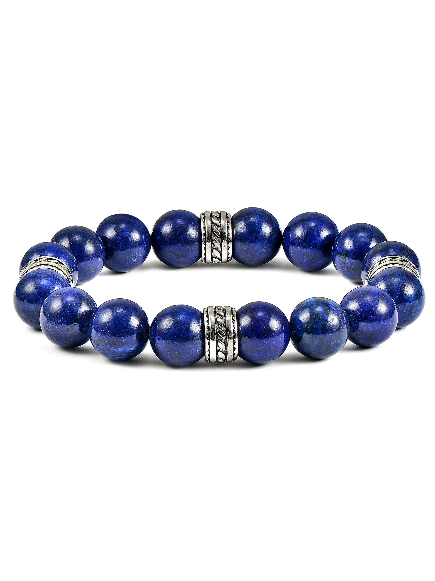 Men's David Yurman Spiritual Beads Hex Bracelet With Lapis | REEDS Jewelers