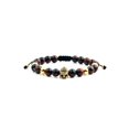 thumbnail image 1 of West Coast Jewelry Men's Red Tiger's Eye Stone Bead Adjustable Bracelet, 1 of 5