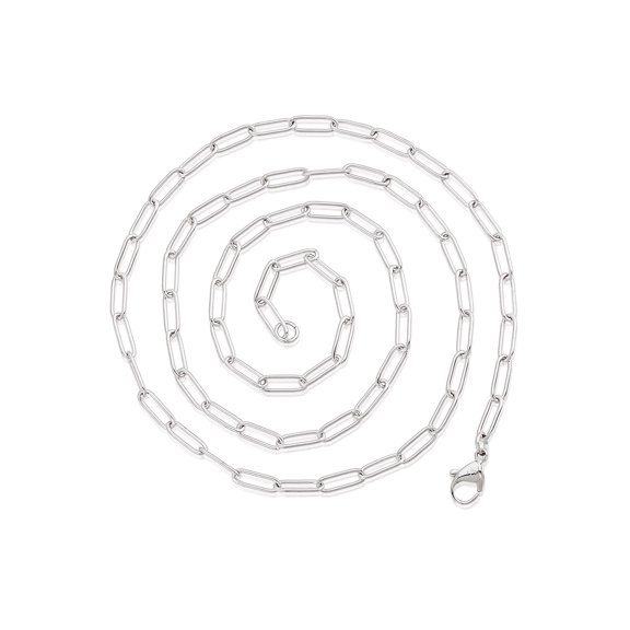 ELYA Jewelry Women's Adjustable Paperclip Necklace - Small - 24"