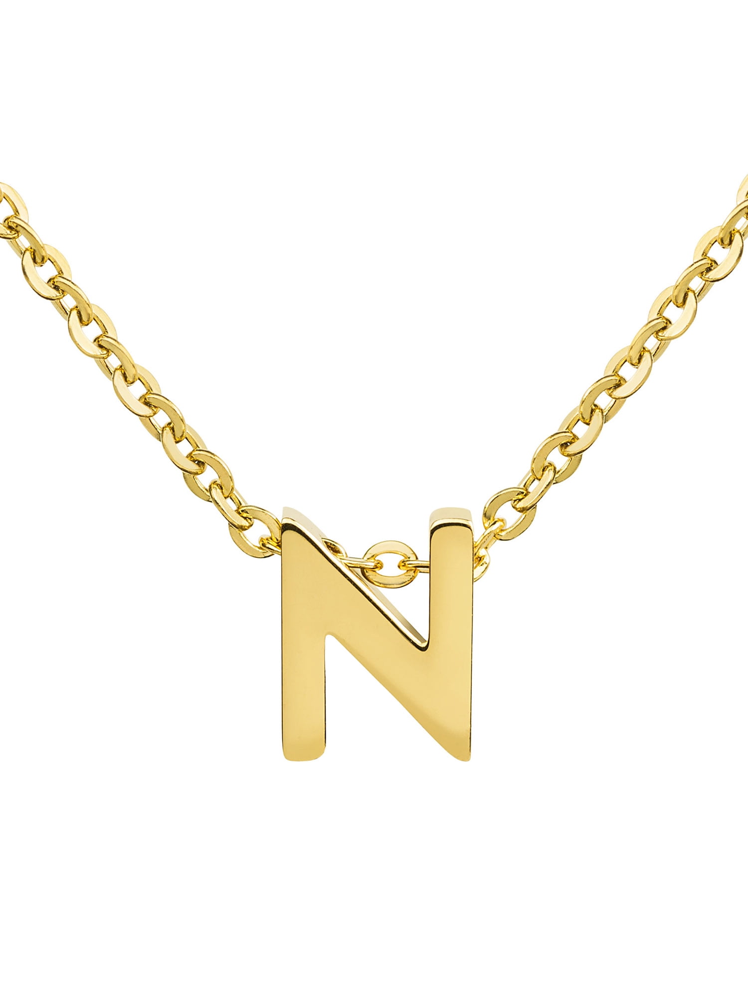 Caroline Svedbom - Mini Letter Necklace Letter N Gold – Caroline Svedbom  Jewelry