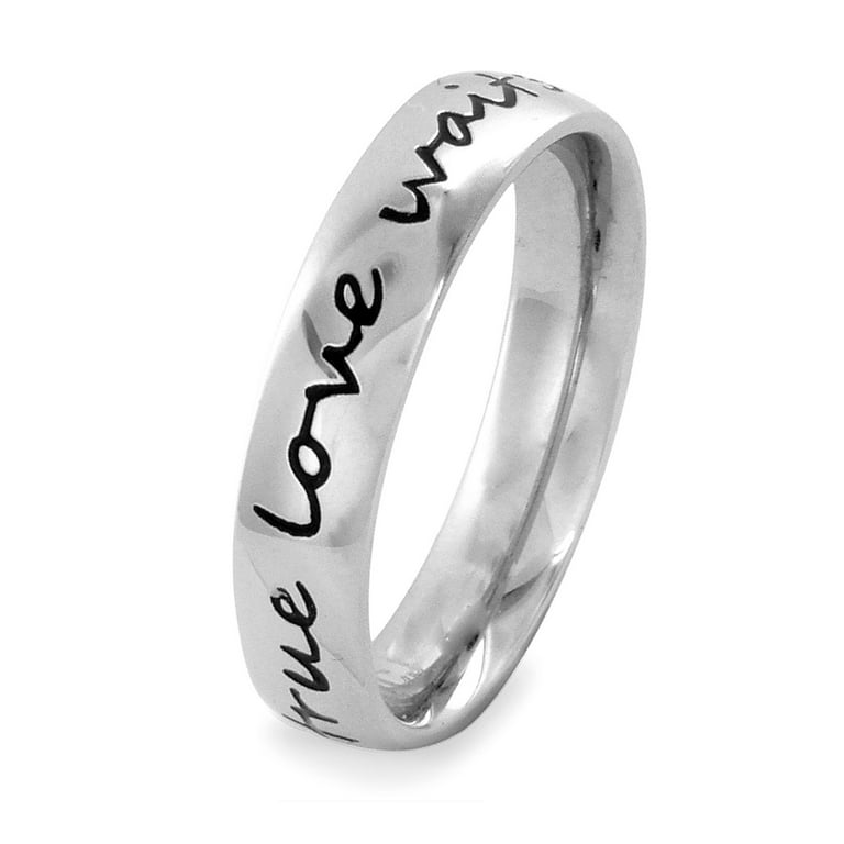 True Love Waits Chain Ring