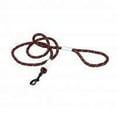 thumbnail image 1 of K9 Explorer Reflective Braided Rope Snap Dog Leash, Berry, 1/2-in x 6-ft, 1 of 2
