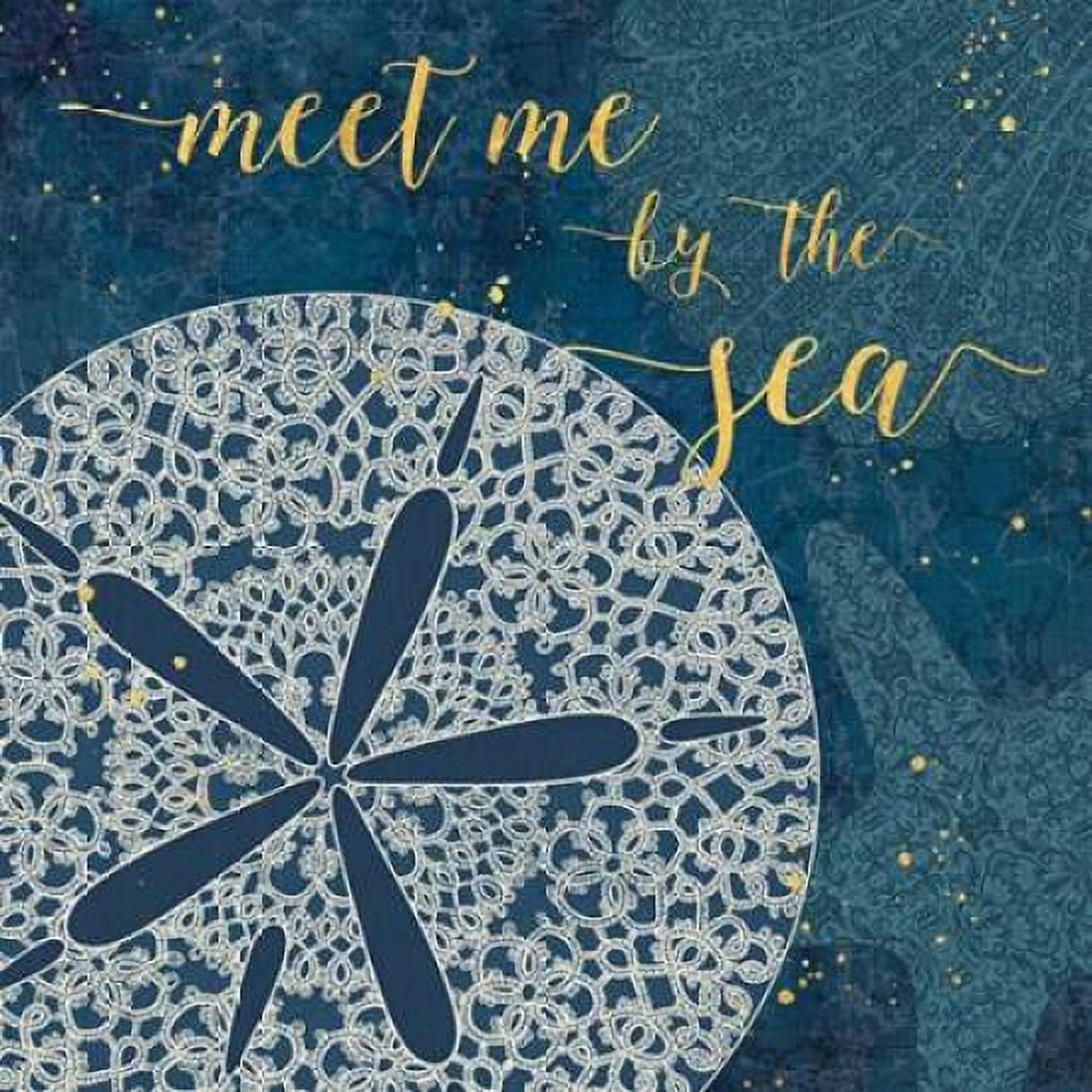 Coastal Lace I Canvas Art - Jess Aiken (24 x 24)