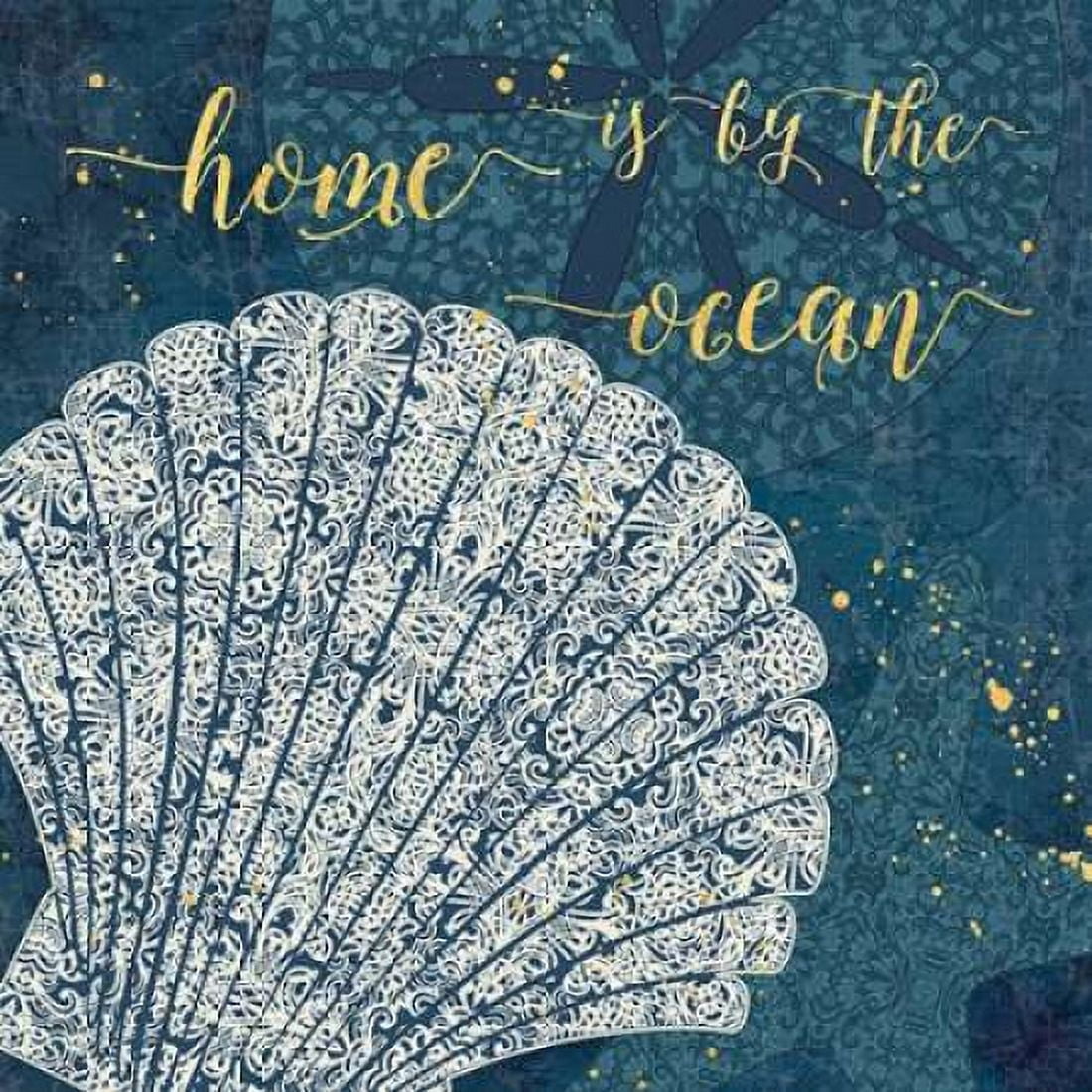 Coastal Lace III Canvas Art - Jess Aiken (24 x 24)