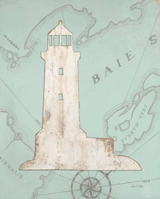 Coastal Lighthouse Canvas Art - Arnie Fisk (24 x 30)