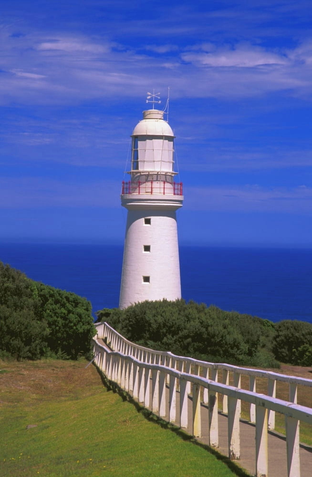 Coastal Lighthouse Canvas Art - Carson Ganci Design Pics (11 x 17)