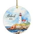 thumbnail image 1 of Coastal Lighthouse Ornament Coastal Lighthouse Christmas Ornament 2025, Personalized Lighthouse Ornament with Name and Year, Gifts for Sea Lover, Custom Lighthouse Ornament Xmas To3VYb, 1 of 6