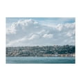 thumbnail image 1 of Coastal Napoli - Naples Campania Italy Photography Cityscape Skyline Coast Harbor Travel Poster Architecture Scenic Unframed Wall Art Print 32 x 48 inches, 1 of 7