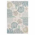 thumbnail image 1 of Coastal Ocean 1 Pack Kitchen Towel, Water Absorbent Dish Towel, Vintage Coral Starfish Shell Seahorse Decorative Hand Towels - Quick Drying Cloth for Cooking Baking, 18x28 Inch, 1 of 8