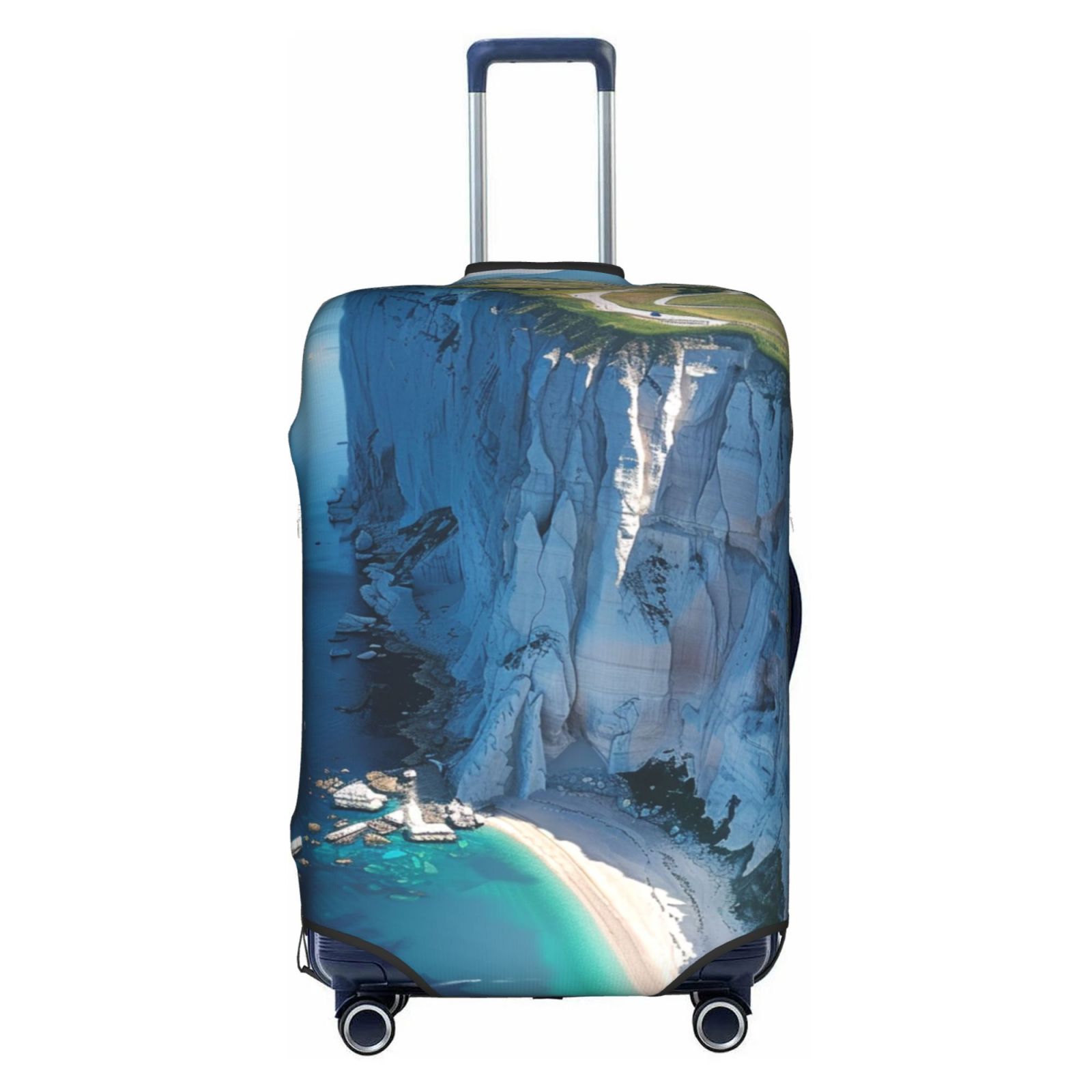 Coastal Overlooking Luggage Suitcase Suitcase Antiscratch Suitcase