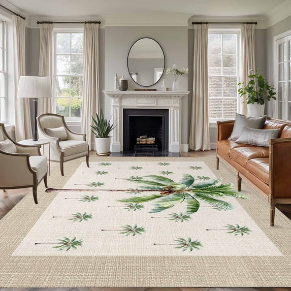 Area Rugs With Palm Trees
