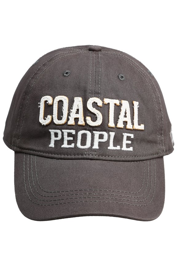 Coastal People - Dark Gray Adjustable Hat