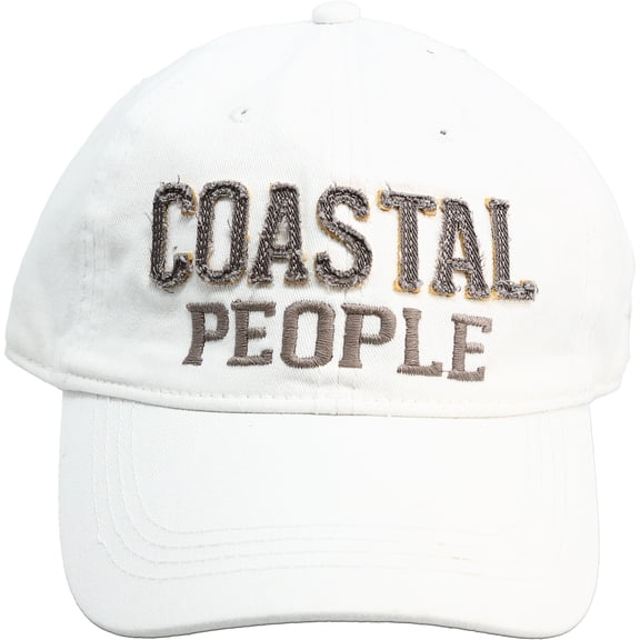Coastal People - White Adjustable Hat