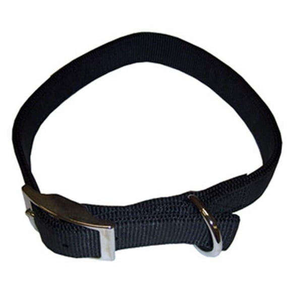 Coastal Pet 02901 B BLK26 1 x 26 in. Double Ply Nylon Dog Collar, Black