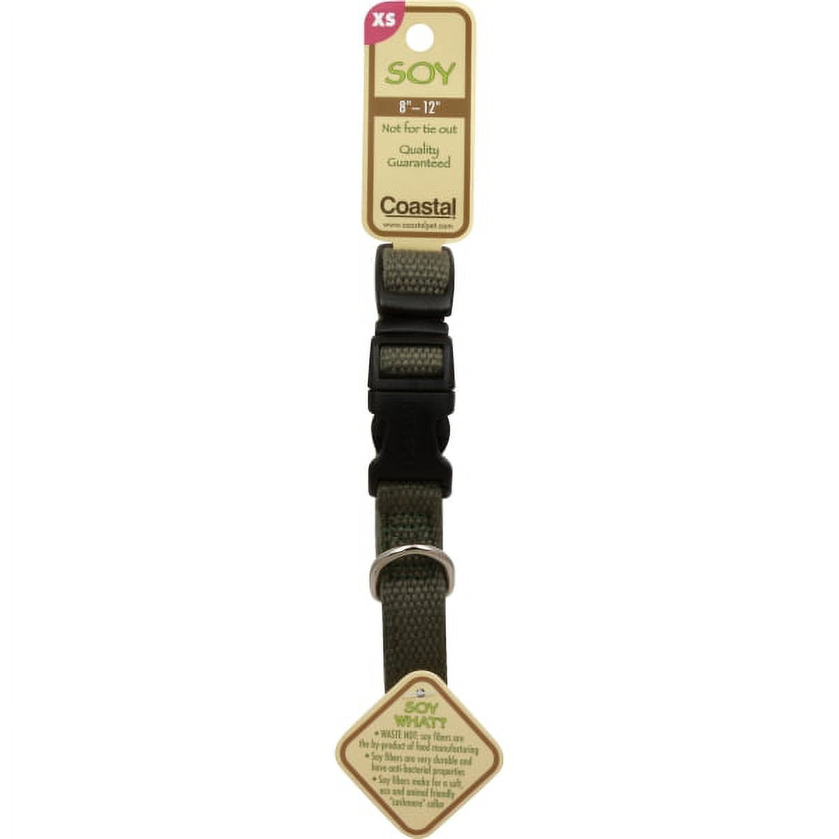 New earth top soy dog collar