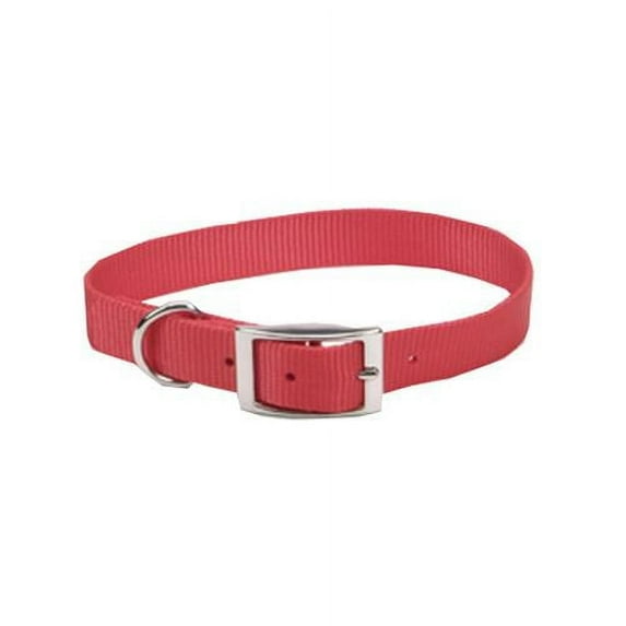 Coastal Pet Products 00401 B RED12 Dog Collar, Red Nylon, 5/8 x 12-In.