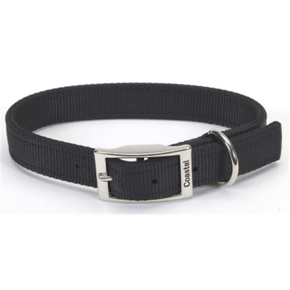 Coastal Pet Products  20 in. Double Web Collar - Black