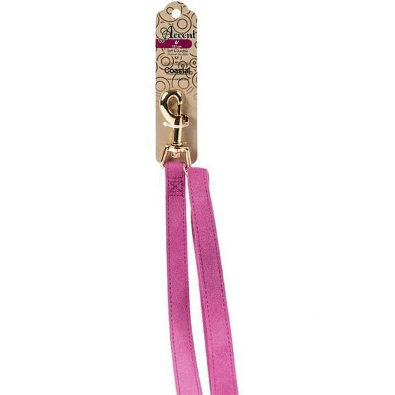 Coastal Pet Products 21406PNK Pink Accent Dog Leash