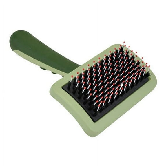 Coastal Pet Safari Complete Dog Brush - 2-in-1 Design Dog Slicker Brush with Grooming Bristles - Detangling & Dematting Dog Brush - One Size