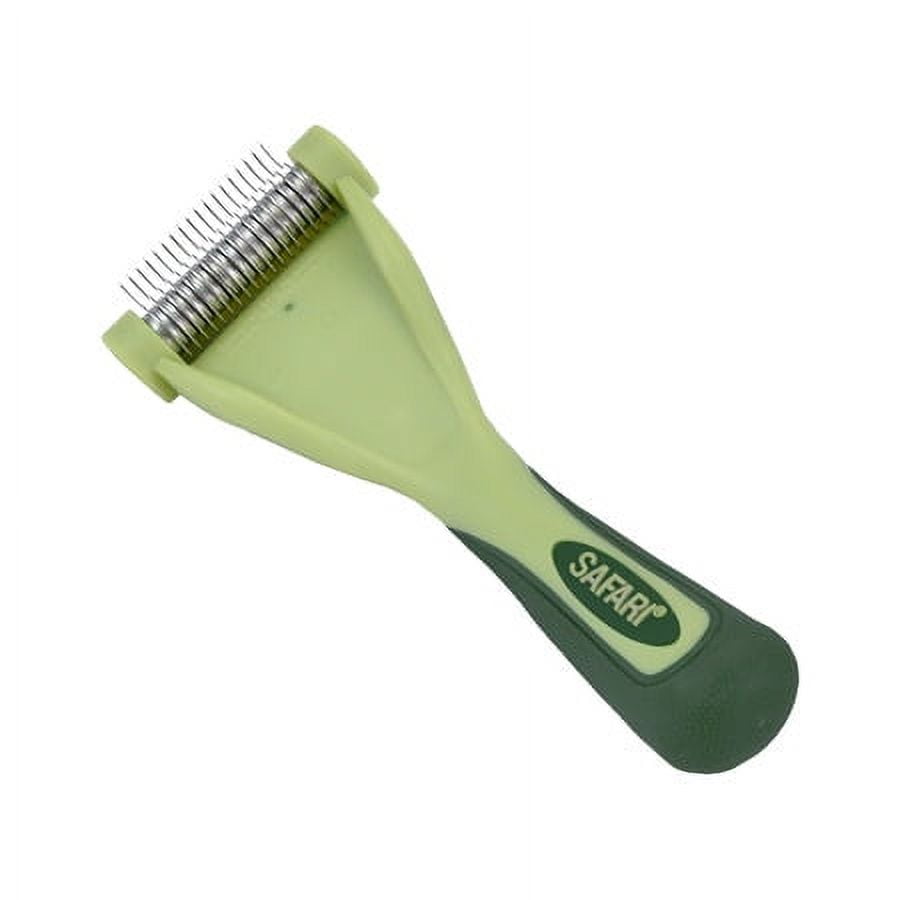 Safari Shed Magic De-Shedding Tool for Cats with Medium to Long