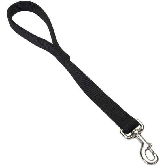 Coastal Pet Traffic Dog Leash Black - 18" Long x 1" Wide