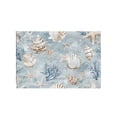 thumbnail image 1 of Coastal Placemats,Washable Table Mats for Kitchen Dining Seasonal Party Decor, 1 of 6