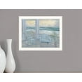 thumbnail image 1 of HomeRoots 529939 Horizontal Coastal Porch White Framed Print Wall Art, 1 of 11