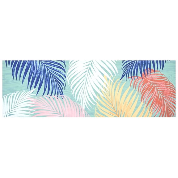 Coastal Print Indoor/Outdoor Runner Rug