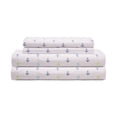 thumbnail image 1 of Coastal Print Microfiber Sheet Set, California King, Anchors Blue, 1 of 2