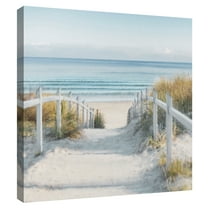 Coastal Retreat Meander by Mark Chandon Canvas Art Print