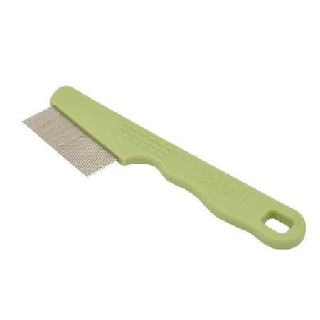 Coastal - Safari - Dog Flea Combs, No Color, Shorthaired Breeds (6.25" L x 1.5" W)