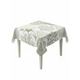 thumbnail image 1 of Coastal Sage Green Table Cloth, Ocean Coral Starfish Shell Modern Waterproof Tablecloth for Square Tables, Reusable Washable Fabric Table Cover for Restaurant Kitchen Dining Tables 54"x54", 1 of 6
