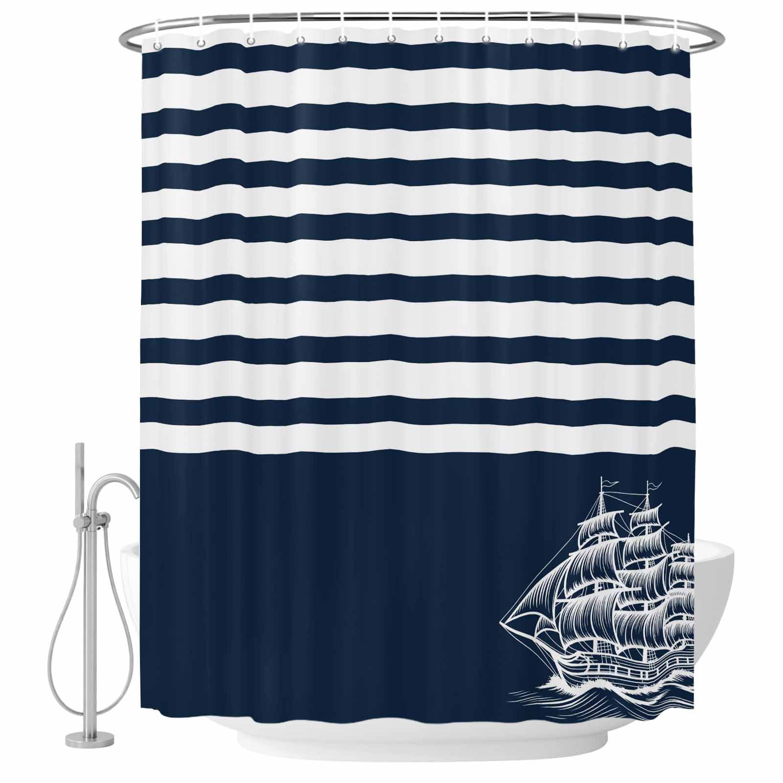 Shower Curtain For A Boat