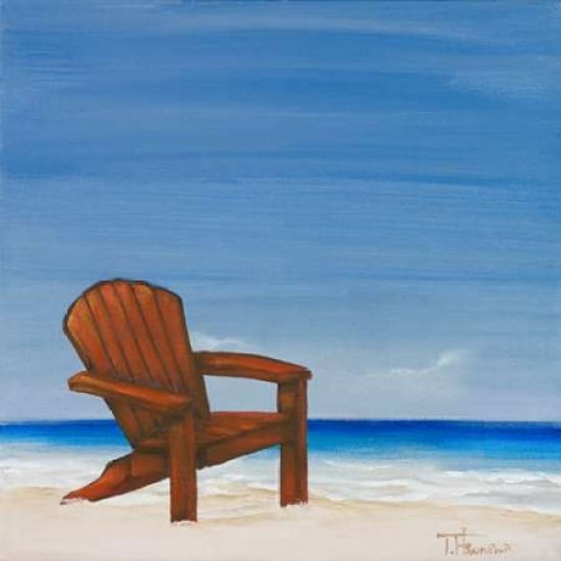Coastal Scene III Canvas Art - Tiffany Hakimipour (24 x 24)