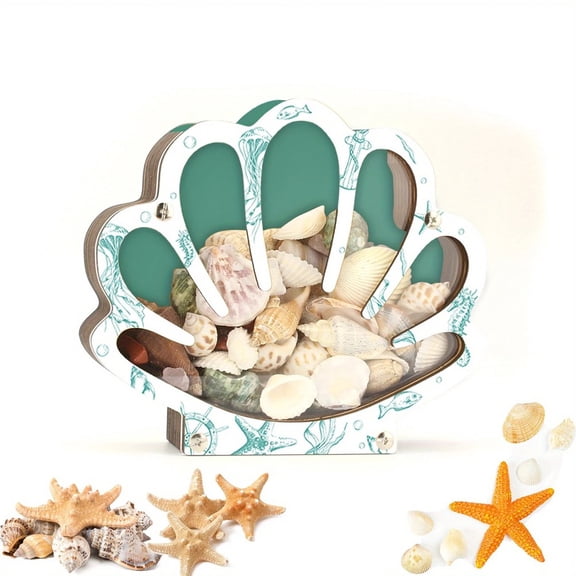 Coastal Seashell Display Case: Preserve Beach Memories in Style!