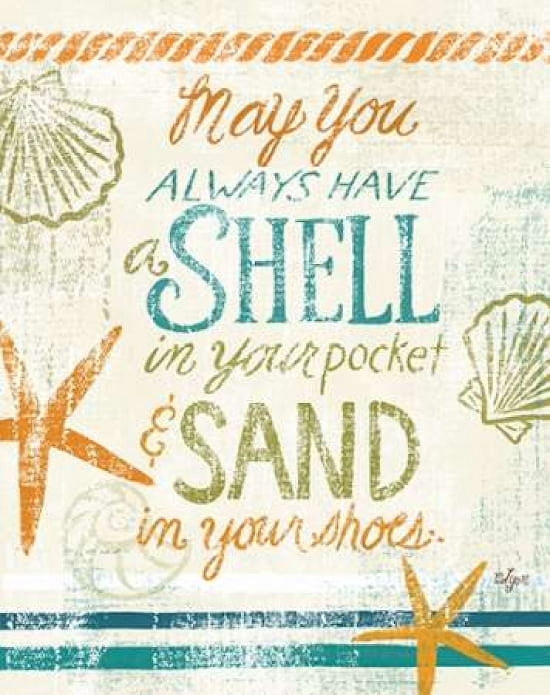 Coastal Sentiment I Canvas Art - Rebecca Lyon (22 x 28)