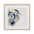 thumbnail image 1 of Stupell Industries Coastal Serenity Blue Heron Birch Framed Print Under Glass, design by Sally Kaye Barlow/Makaio Design, 13 x 13, 1 of 10