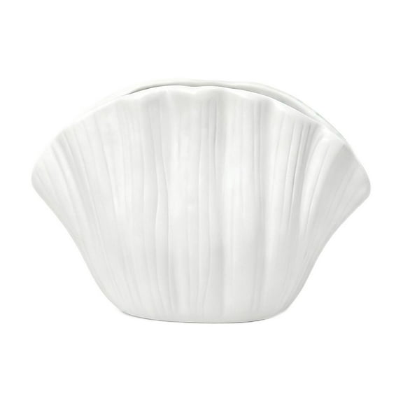 Coastal Shell-Shaped Vase, for Living Room Flower Arrangement, Desktop Ornaments, Cabinet Entrance Decoration Furnishings, Table Centerpiece