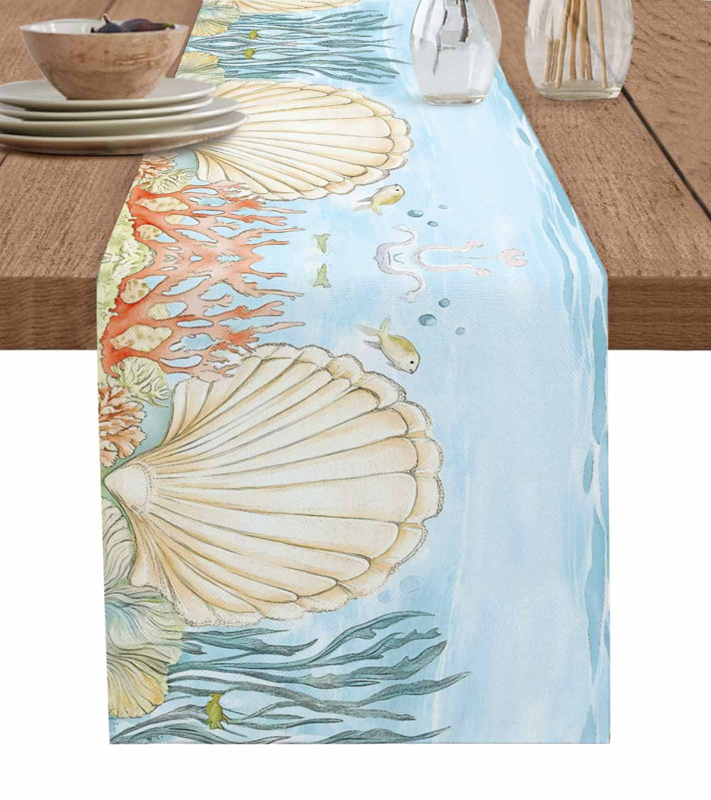 Seaside Shell Table Runner main image 1