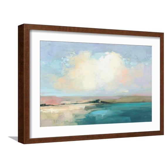 Art.com Coastal Sky Art Print by Julia Purinton, Brown Frame Wall Art, 23" x 17"
