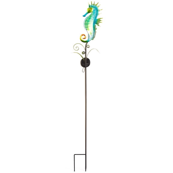 Coastal Sea Creature Solar Lighted Stake