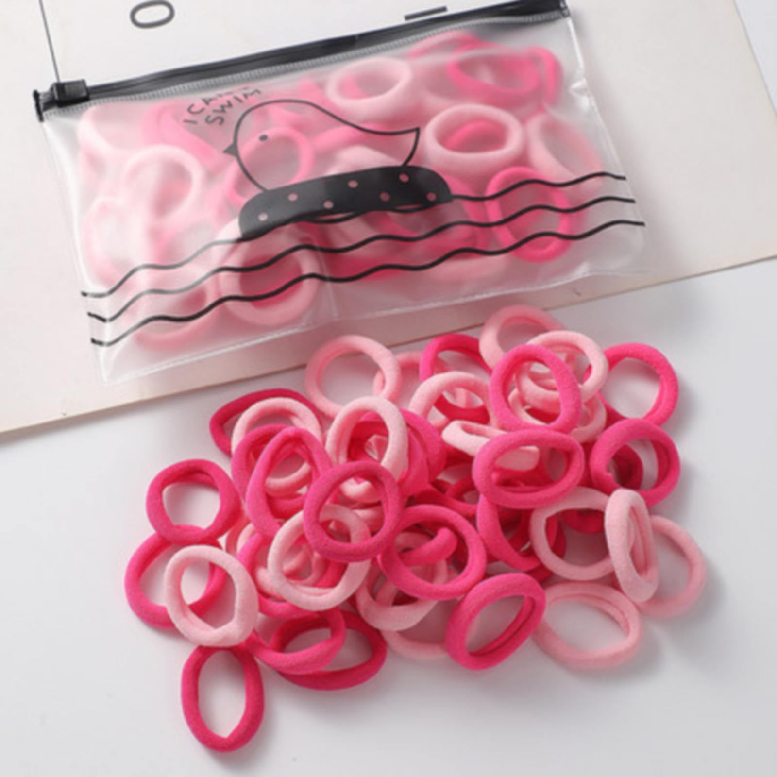 Headbands for Women 5 Spiral Scrunchies Strong Hold Thin Hair Ties for Girls Fabric Hair Coils Large Hair Ties Elastic Hair Tie Elastic Roll Rubber Band Remover Elastic Hair Ties for Girls