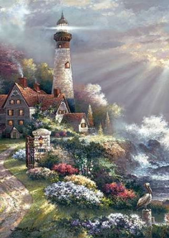 Coastal Splendor - Vertical Crop Canvas Art - James Lee (18 x 24)